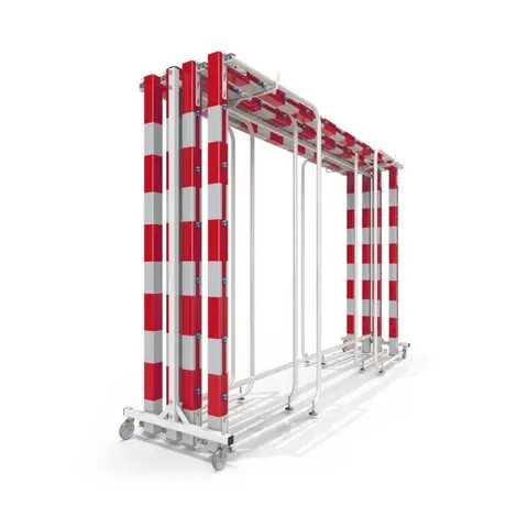 Kuljetusvaunu k&#228;sipallomaaleille 3,8 x 2,1 x 0,7 m