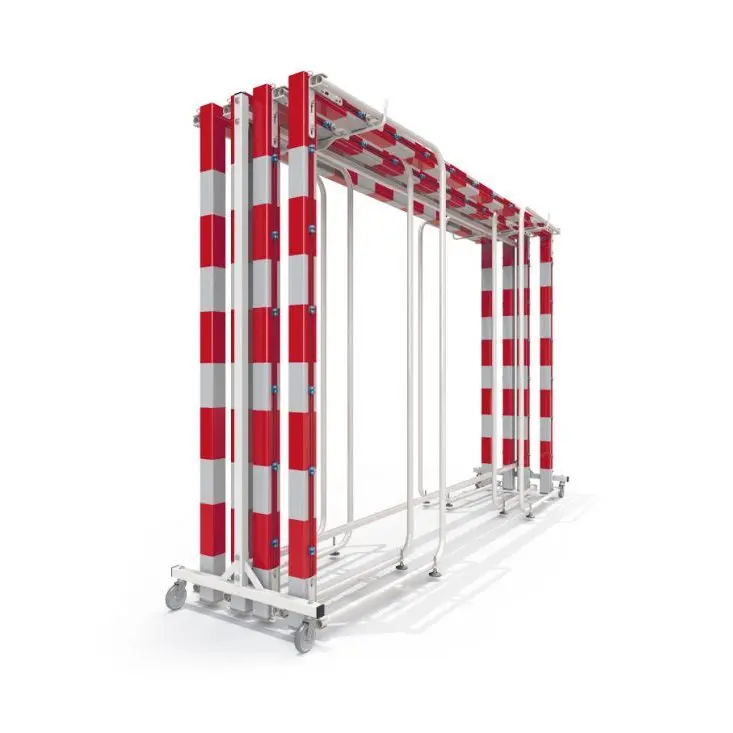 Kuljetusvaunu käsipallomaaleille 3,8 x 2,1 x 0,7 m 