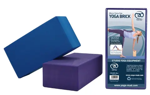 Yogablokk i EVA skum 220 x 110 x 70 mm | Velg farge