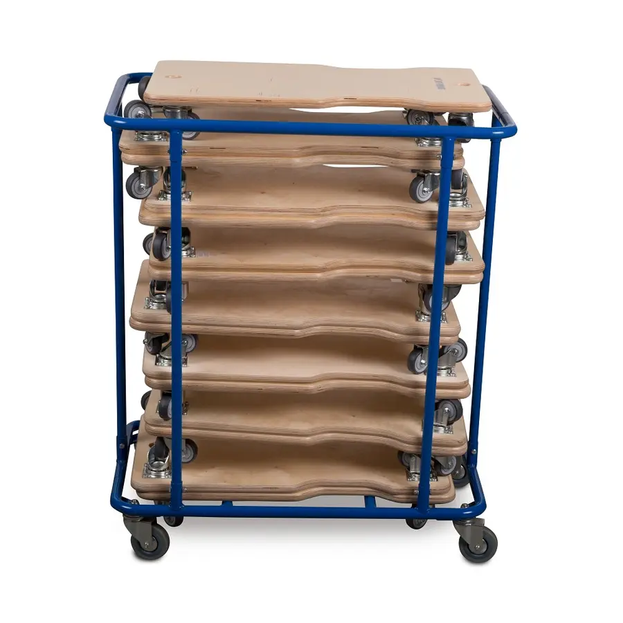 Sport-Thieme | Säilytyskärry 62x35 cm | 15 skeittilaudalle 