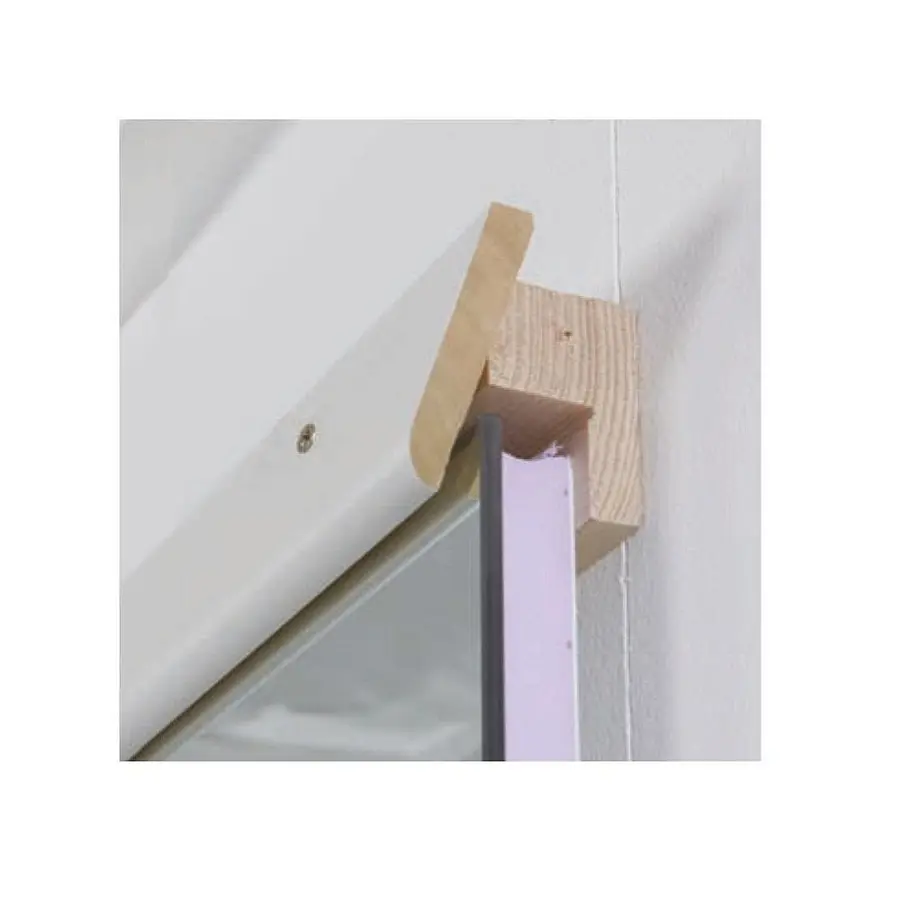 Asennuslista Krystall | Peiliseinään 200x6x4 cm 