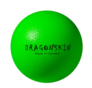 Dragonskin Vaahtomuovipallo 21 cm Pinnoitettu | Lime