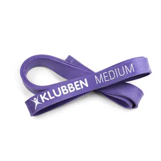 Klubben Vastuskuminauha Powerband 1 kpl | medium - violetti