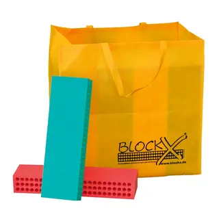 Vaahtomuoviaidat setti BlockX-setti kantokassissa