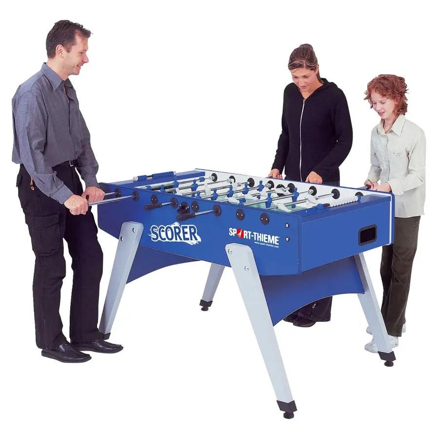 Sport-Thieme | Scorer Pöytäjalkapallo 143x125 cm | Teleskooppitangot 