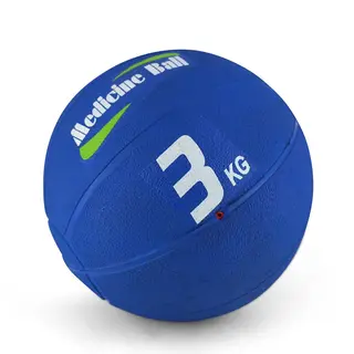 Medicine Ball Rubber 3 kg Klubben Logo