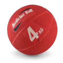 Medicine Ball Rubber 4 kg Klubben Logo