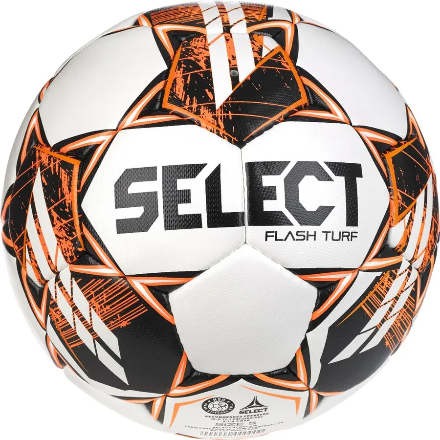 Jalkapallo Select Flash Turf Treenikäyttöön | Koko 5 | PU-nahkaa 