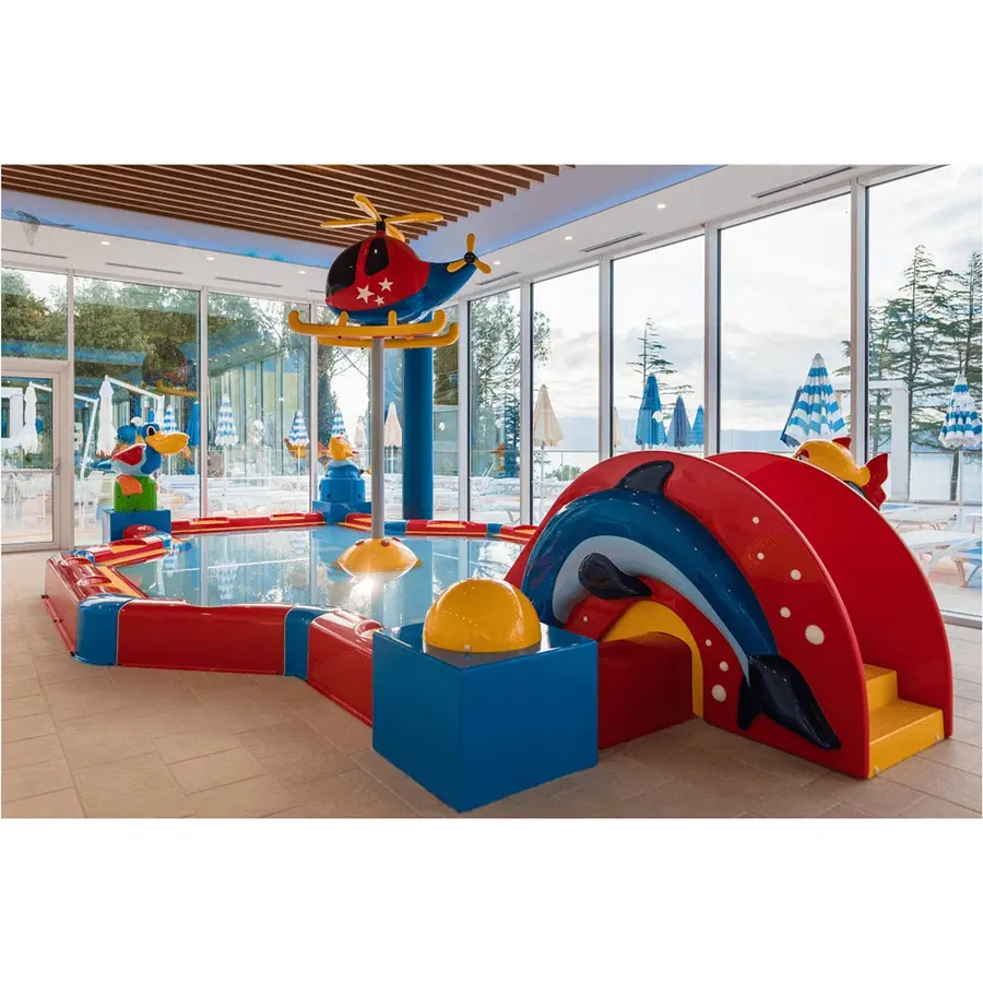 Aqua Drolics Helikopteri Vesilelu uima-altaisiin ja vesipuistoihi 