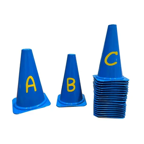 Marking Cones Letters A-Z