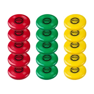 Frisbeesetti FD 15 kpl | 25 cm | 125 g