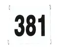 Starting Number Set on  Tear-proof Paper , Set 1-250