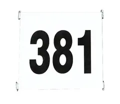 Starting Number Set on  Tear-proof Paper , Set 1-250