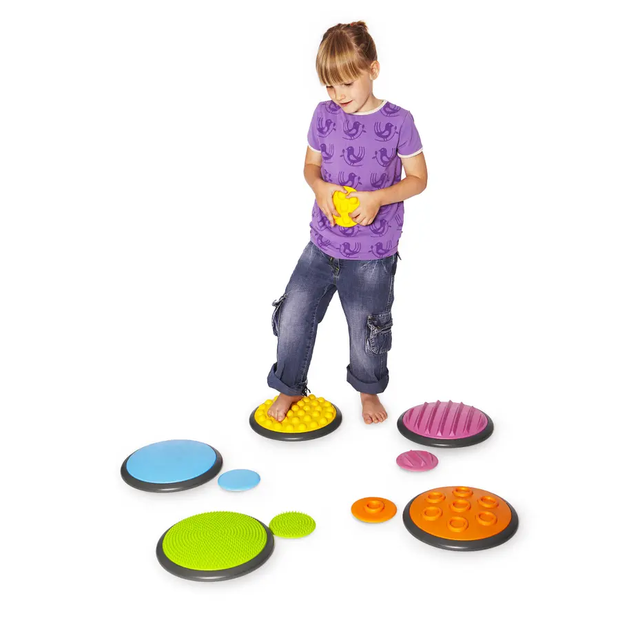 Gonge® Tactile Discs Medium Tactile Discs, Set 2 