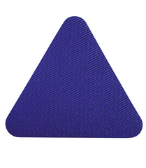 Fargede fliser Trekant blå 30 cm | 1 stk. blå