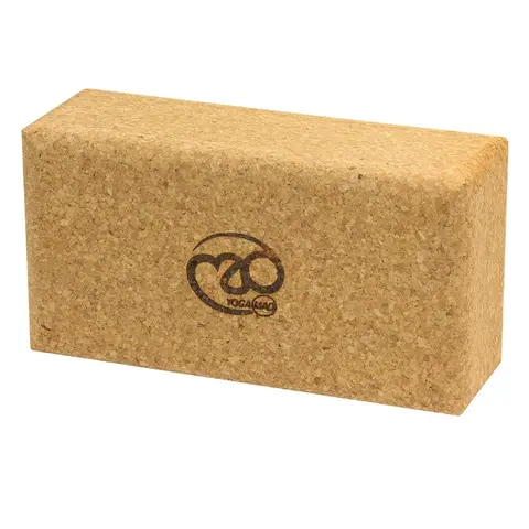 Cork Yoga Brick Size 230  x 120  x 75 mm