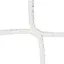 Käsipallo / jalkapalloverkko 3x2 m 1 pr | Syvyys 80/150 cm | Valkoinen 