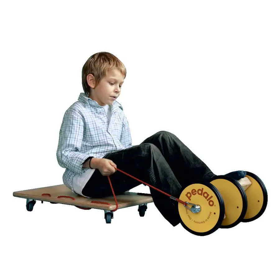 Pedalo Vatsalauta 60x35 cm Kuulalaakeripyörillä 