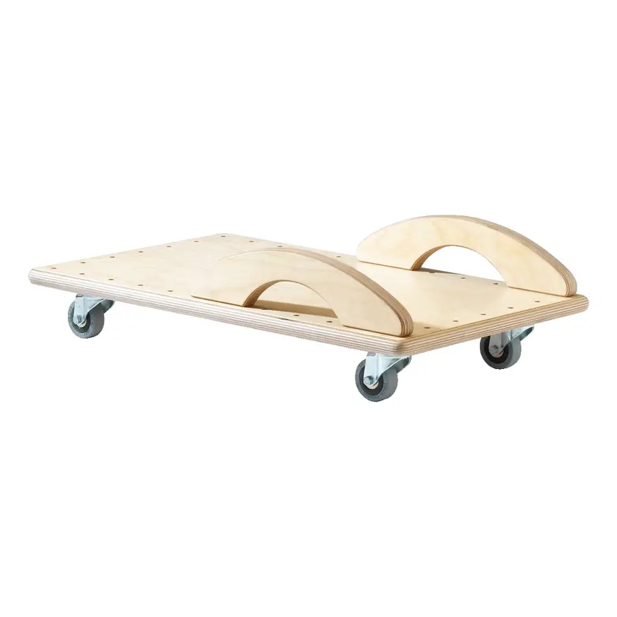 Pedalo Rullalauta Classic sivukahvoilla 60x35x9 cm 