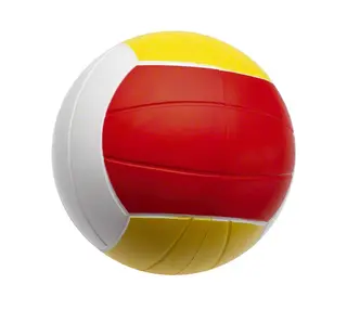 Softball volleyball 20 cm Punainen / Keltainen / Valkoinen