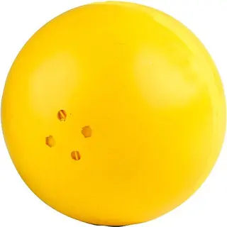 Kumikuula keltainen &#248; 10,5 cm, 1 100 g