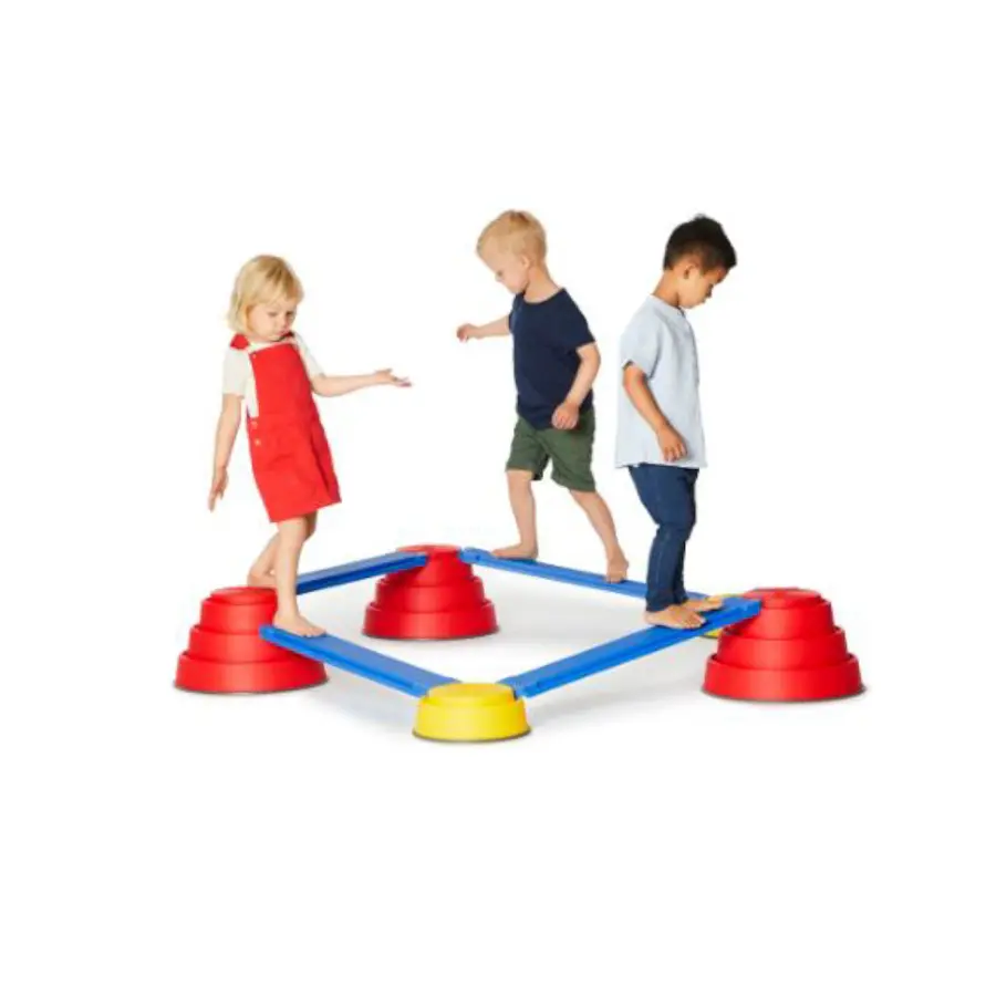 Gonge | Build N' Balance Tasapainolauta 3 kpl | 72x13 cm | Sininen 