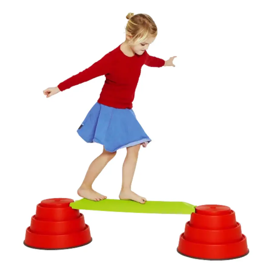 Gonge | Build N' Balance Tasapainolauta 72x13 cm | Vihreä 