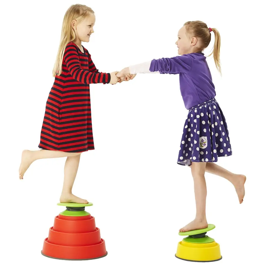 Gonge | Build N' Balance Keinulevy 22x14 cm | Vihreä 