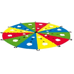 Leikkivarjo Swiss Cheese 3 m | 12 kahvaa ja 24 reik&#228;&#228;