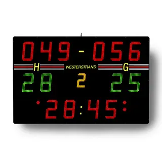 Tulostaulu Basic LED 190 Moniin lajeihin | 140 x 90 x 5 cm