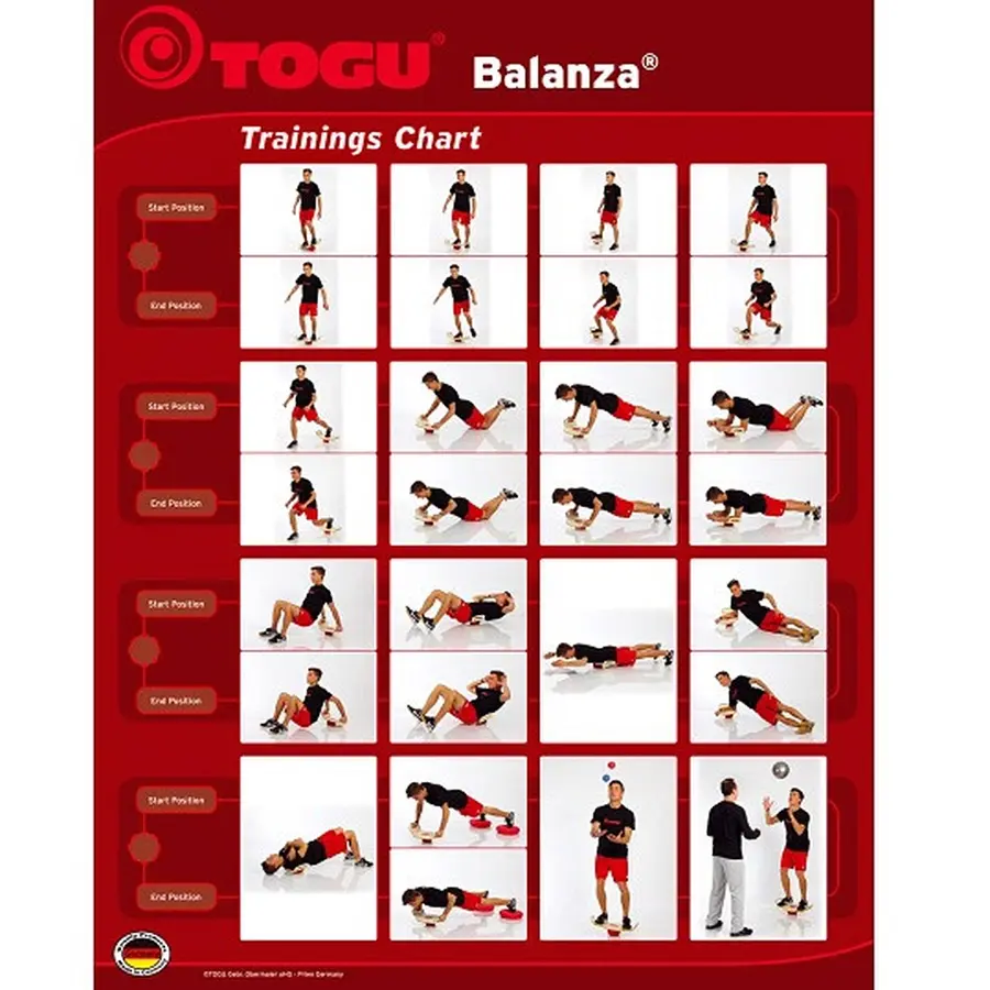 Togu | Balanza Tasapainolauta 55x35x7 cm 