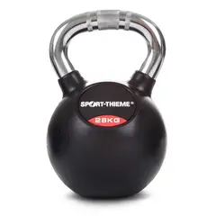 Kahvakuula kumitettu 4 - 32 kg Luistamaton kahva kromia