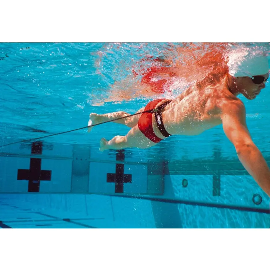 StrechCordz® Long Belt Slider Vastusköysi, Hopea/ Vaalea 