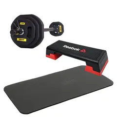 Reebok | Kotitreenisetti Steppilauta, rep set sek&#228; matto