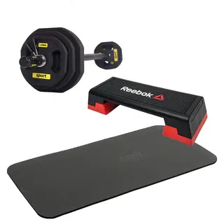 Reebok | Kotitreenisetti Steppilauta, rep set sek&#228; matto