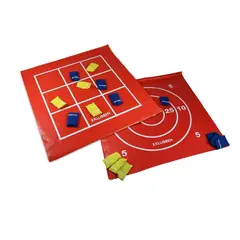 Target Toss mat included 8 bean bags Red - 100 x 100