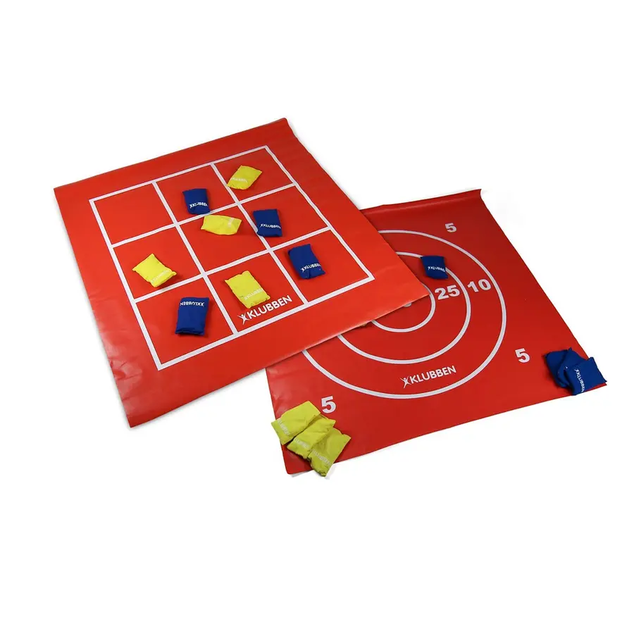 Pistemattosetti Target Toss Matto ja 8 hernepussia 