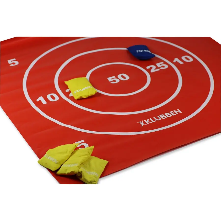 Pistemattosetti Target Toss Matto ja 8 hernepussia 