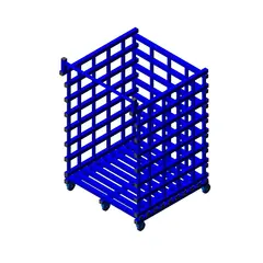 Kuljetusk&#228;rry Wibitille 171 x 109 x 109 xm