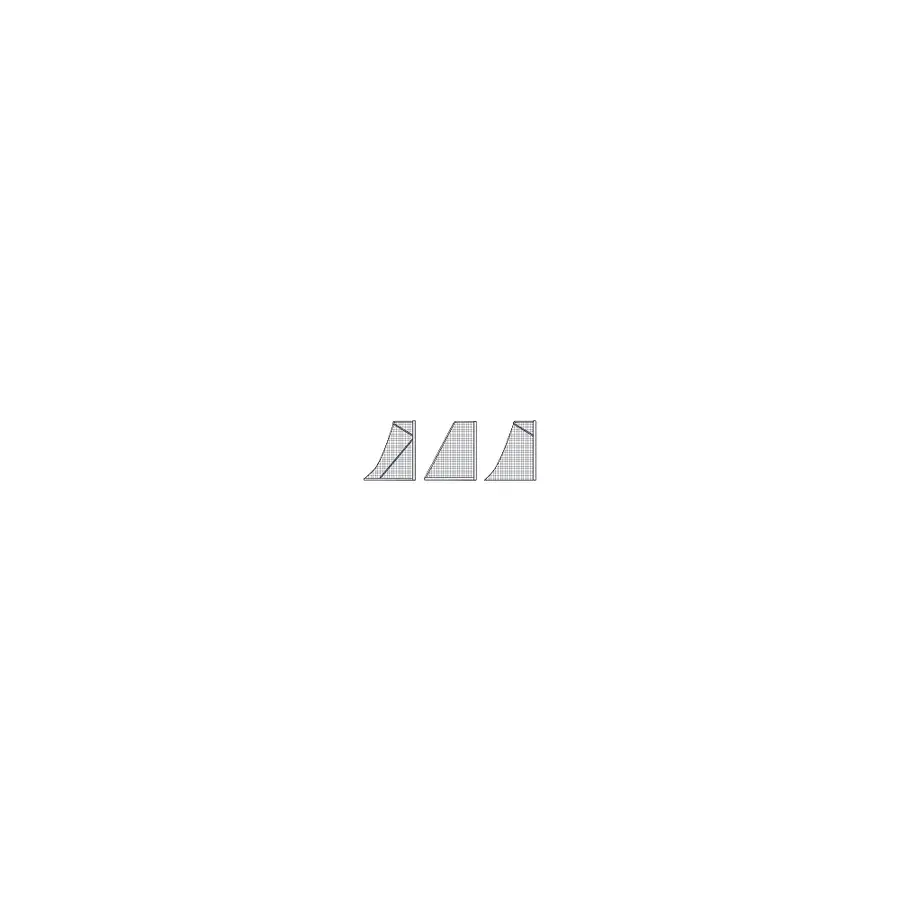 Jalkapallomaaliverkko | 750x250 cm 1 Pari | Valkoinen | 80/200 | 3 mm | M45 