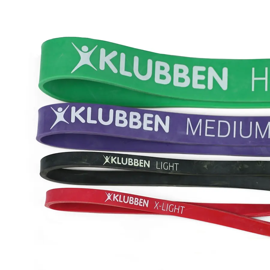 Klubben | Powerband Vastuskuminauhat 4 kpl / setti 