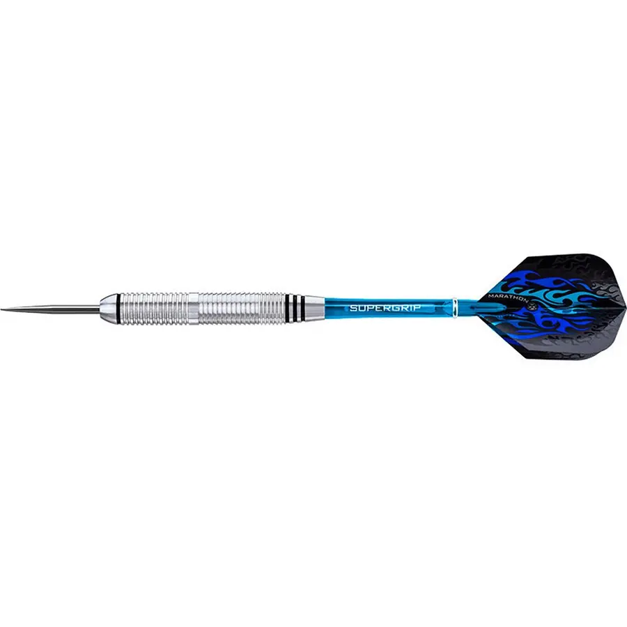 Dartstikka Blaze Softtip Inox Steel (3) 24 grammaa - elektroniseen dartstikkaan 