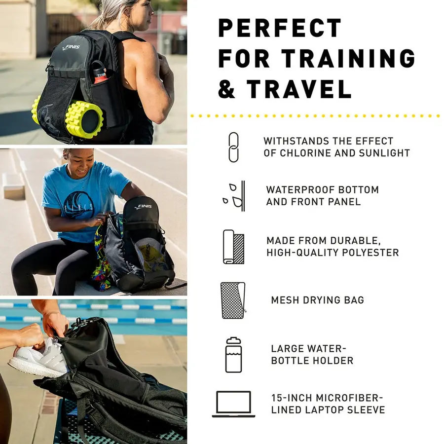Finis | Rival Swim Reppu 32 l | Musta 