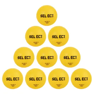 Håndball Select Uno Soft II (10) 10 stk | Str 00 | Myk gummihåndball