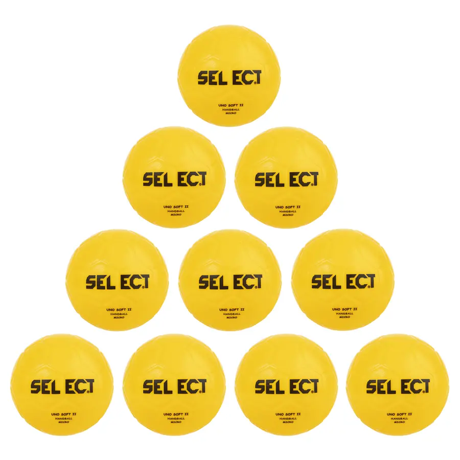 Select | Uno Soft II Käsipallo | 10 kpl Lasten käsipallo | Koko 00 