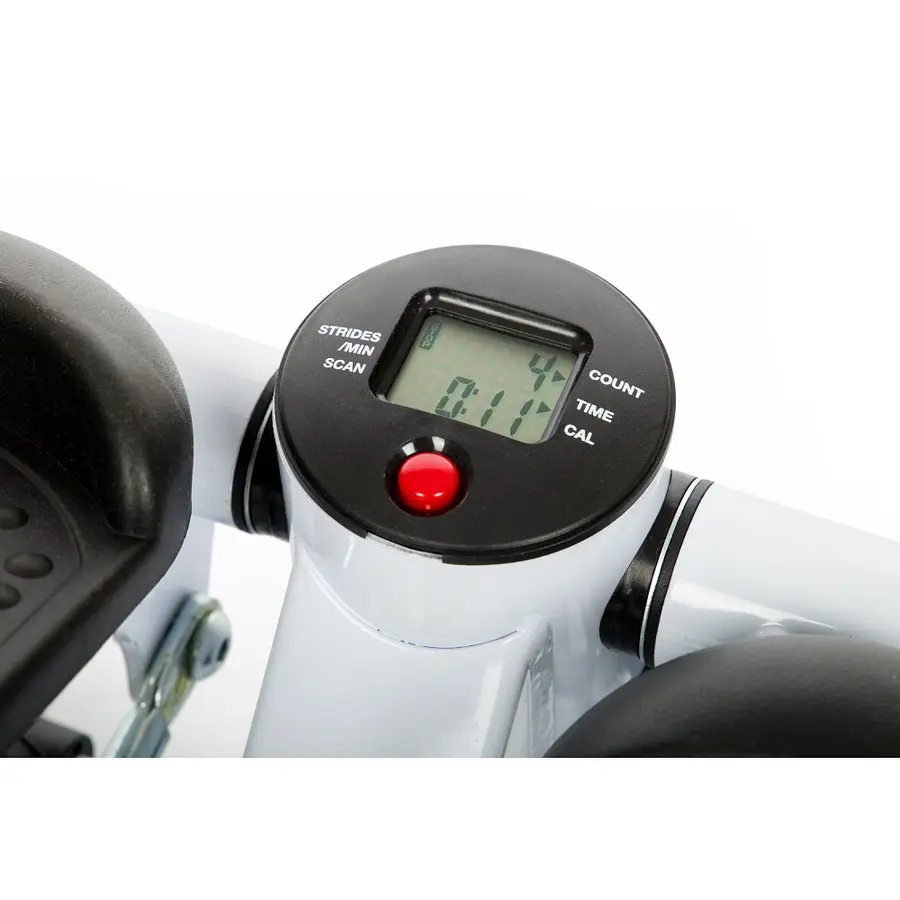Mini-Stepper 2-in-1 Näytöllä askeleet, kalorit ja aika 