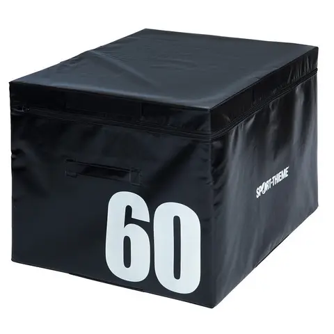 Sport-Thieme | Hyppylaatikko | Plyo Box 91x76x60 cm | Musta
