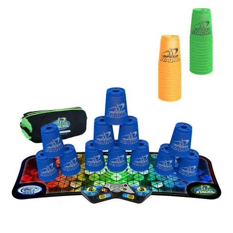 Speed Stacks | T&#228;yspaketti 12 Mukia | Ajastin | Matto | Laukku