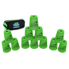 Speed Stacks | Kupit 12 kpl + Quick Stem Vihre&#228;