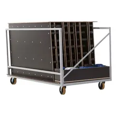 Spieth kuljetusvaunu Voimistelulattioille ja rumpuradoille